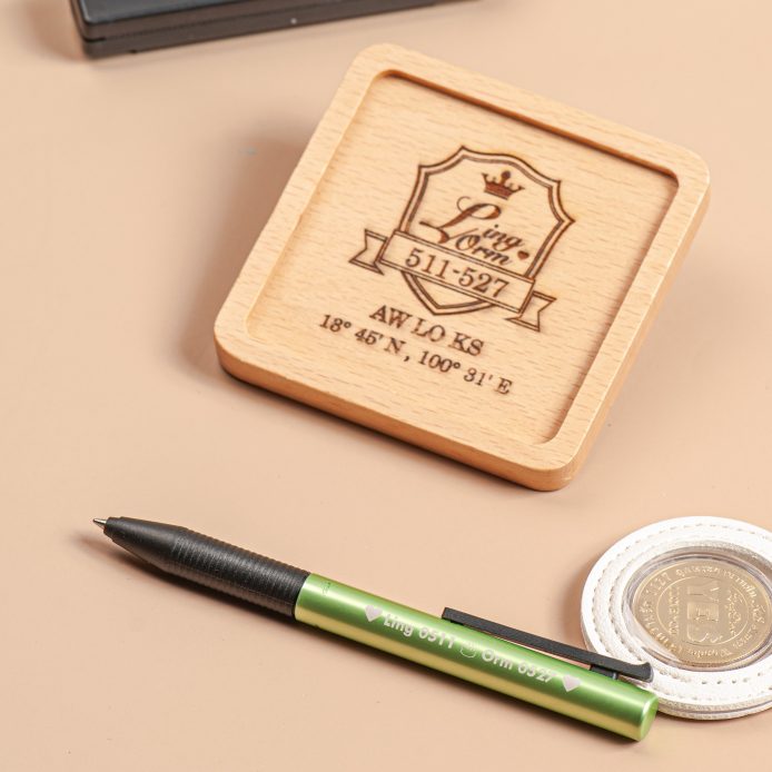TIPO系列  【獨家LINGORM 限量 學院風 LOGO】- 鋼珠筆 寶石綠 套裝組- LINGORM粉絲專屬優惠