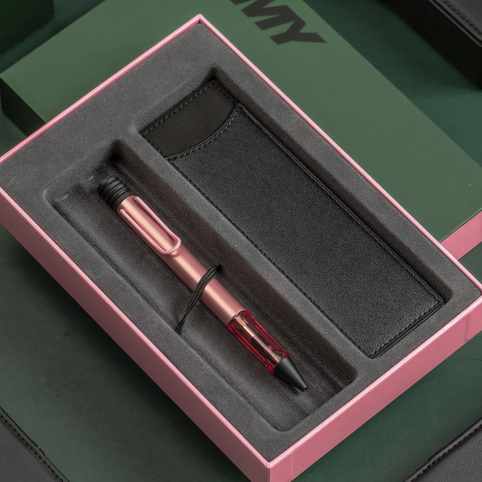 Al-star恆星系列  限量　原子筆 單入筆套禮盒 －火鶴紅