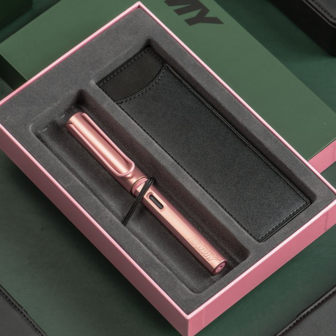 Al-star恆星系列  限量　鋼筆 單入筆套禮盒 －火鶴紅