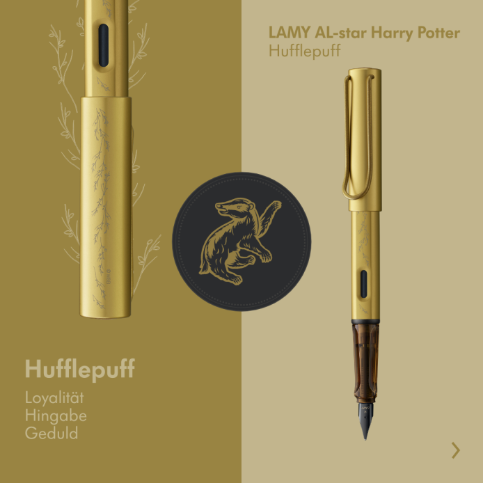 AL-STAR 恆星系列 限量 Harry Potter  賀夫帕夫 黃色 鋼筆 單入筆套禮盒：圖片 10