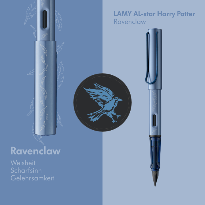 AL-STAR 恆星系列 限量 Harry Potter  雷文克勞 藍色 鋼筆 單入筆套禮盒
