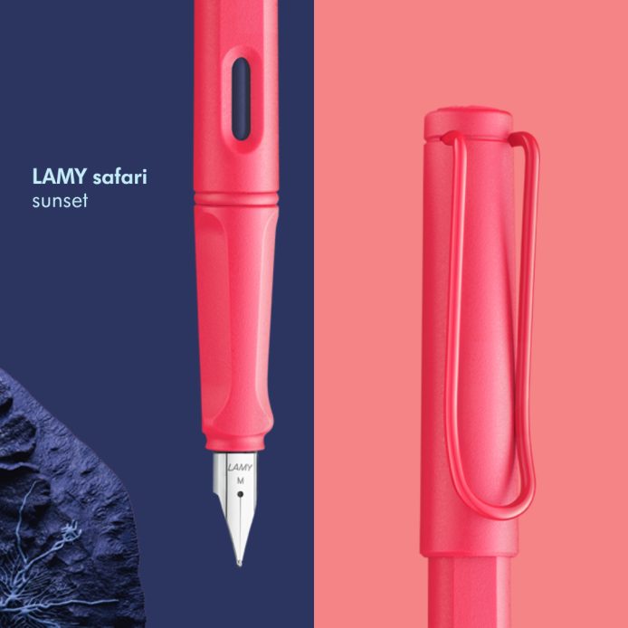 SAFARI 狩獵者系列  原子筆 -  sunset 日不落紅色：圖片 4