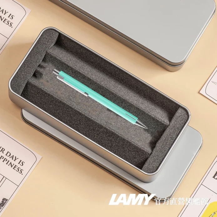 LAMY 原子筆 / ECON系列 限量 銀白鐵禮盒 多彩選