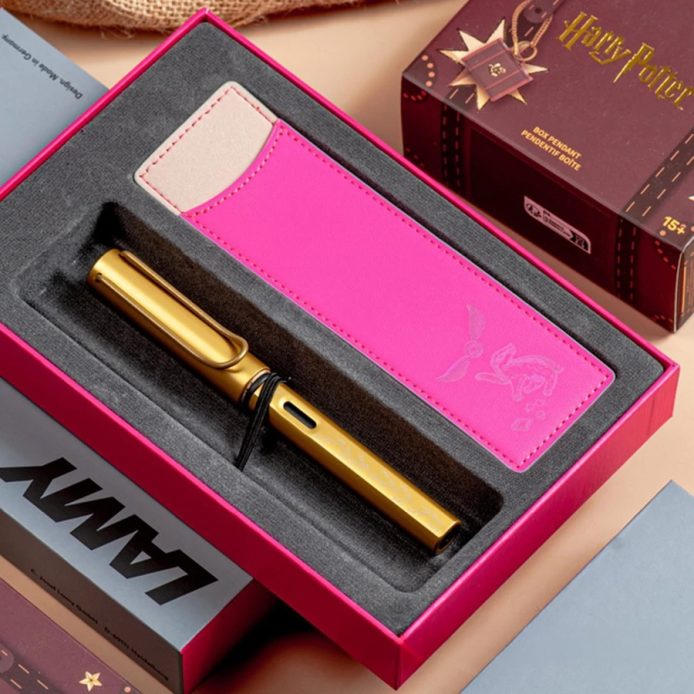 LAMY 鋼筆 / AL-STAR 限量 Harry Potter 赫夫帕夫 單入筆套禮盒