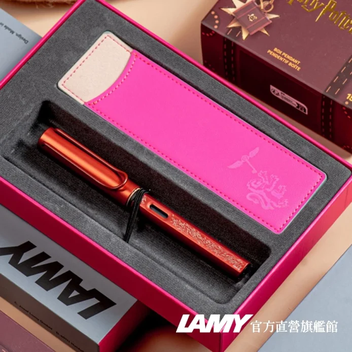 LAMY 鋼筆 / AL-STAR 限量 Harry Potter 葛萊芬多 單入筆套禮盒